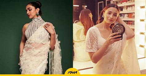 From Katrina Kaif To Janhvi Kapoor Celeb Inspired White Desi Outfits