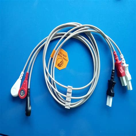 Compatible With Spacelab Ecg Machine Monitor Trunk Cable The 3 Lead