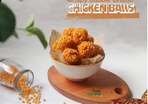 Resep Crispy Bubble Crumb Chicken Balls Oleh Erny Sulistyowati Pawon