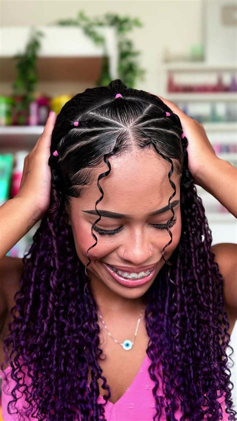 Lindos Penteados Para Trancas Escolares 😱LINDO😍 Penteado