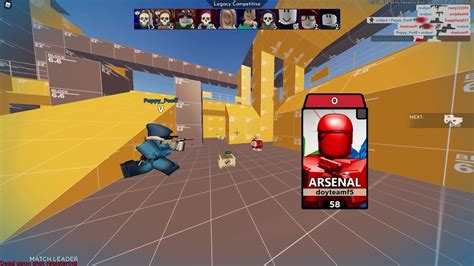 Fast Competitive Matrix Game Roblox Arsenal Youtube