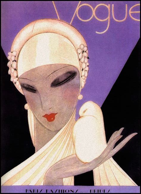 Vintage Vogue Art Poster Brides Day Art Deco Poster 13x19 Inch Artdeco