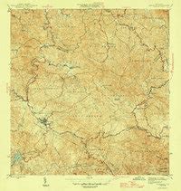 Hi-Res Interactive Map of Adjuntas, PR in 1946 | Pastmaps