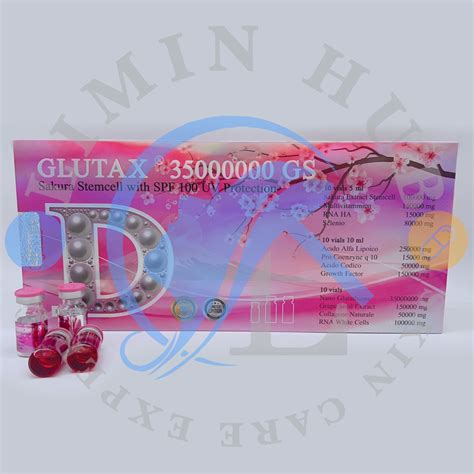 Glutax 35000000GS Sakura Stemcell With SPF 100 UV Protection