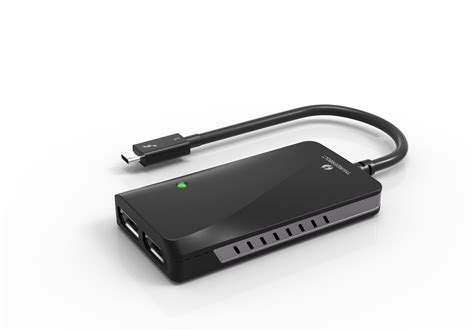 Thunderbolt™ 3 Usb C To Dual 4k Displayport Adapter Thunderbolt Technology Community