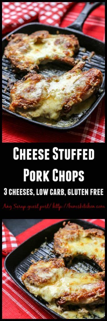 Cheese Stuffed Pork Chops - Healthy World Cuisine