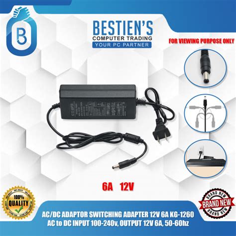 Ac Dc Adaptor Switching Adapter V A Kg Ac To Dc Input V