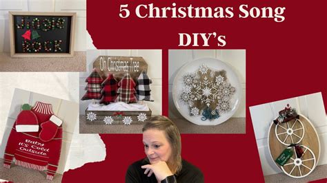 Christmas Song Diys Dollar Tree Diys Dollar Tree Christmas Diys