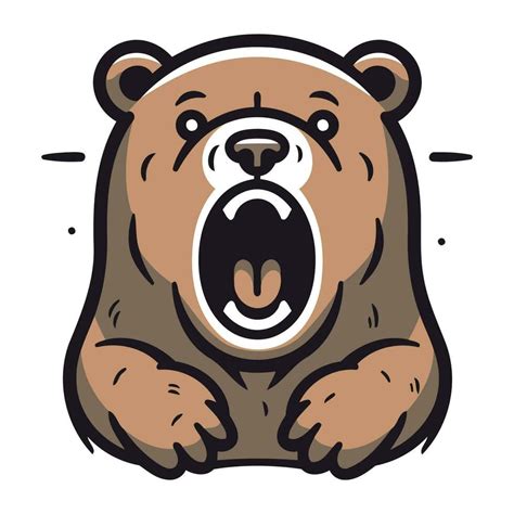 Page 2 | Angry Grizzly Bear Vector Art, Icons, and Graphics for Free ...