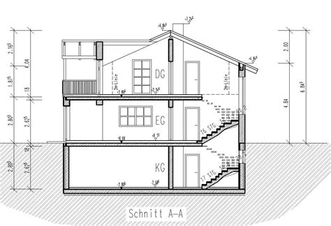 Grundriss Ansicht Schnitt Neubau Planen Und Bauen Architekt