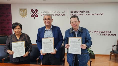 Suscriben Convenio Sedeco Y La Amf Para Impulsar El Ecosistema De