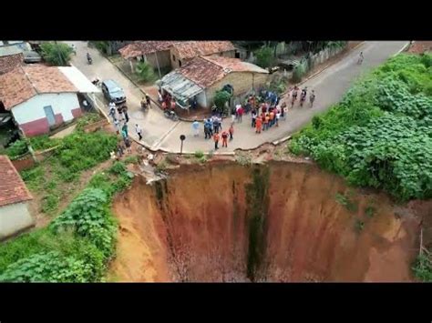 Buracos Gigantes Est O Engolindo Cidade No Maranh O Enormes Crateras No