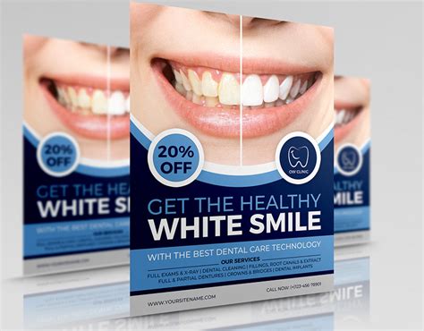 Dental Clinic Flyer Template Vol.3 on Behance