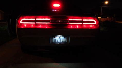 Dodge Challenger Sequential Tail Lights