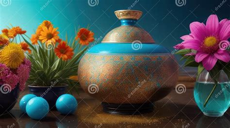 International Day of Nowruz, Traditional Decorations, Dishes Stock ...