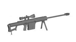 Barrett Sniper Rifle Airsoft 3d Models STLFinder