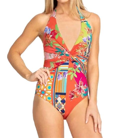 Buy Johnny Was Color Twist One Piece Multi At 36 Off Editorialist