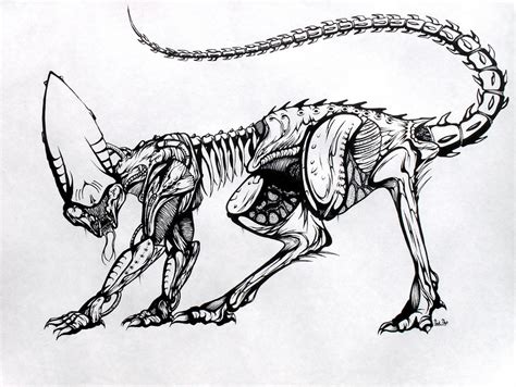 Alien Dog By Nicknap On Deviantart