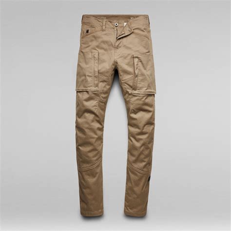 Zip Pocket D Skinny Cargo Pants Brown G Star Raw