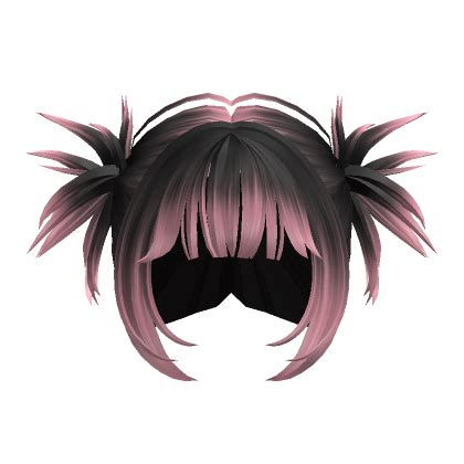 Messy Y2K Punk Pigtails Pink Black Roblox Item Rolimon S