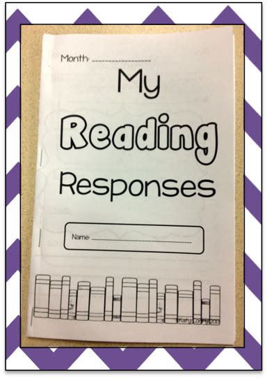 Stickers And Staples Reading Response Booklets