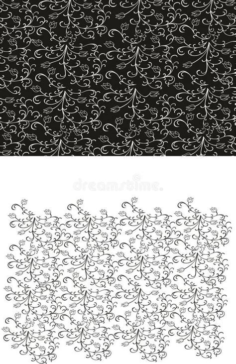 Tree Leaves Scenery Floral Flower Design Pattern CDR Vectors Stock