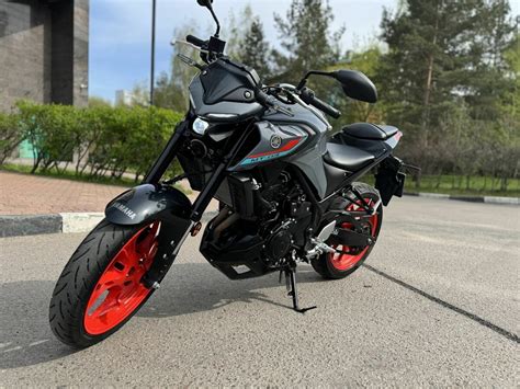 Купить б у Yamaha MT 03 инжектор 5 передач в Москве серый naked bike 2021 года на Авто ру ID