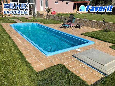 Атлантида 10 - купить Бассейн композитный недорого в Украине | FavoritPools