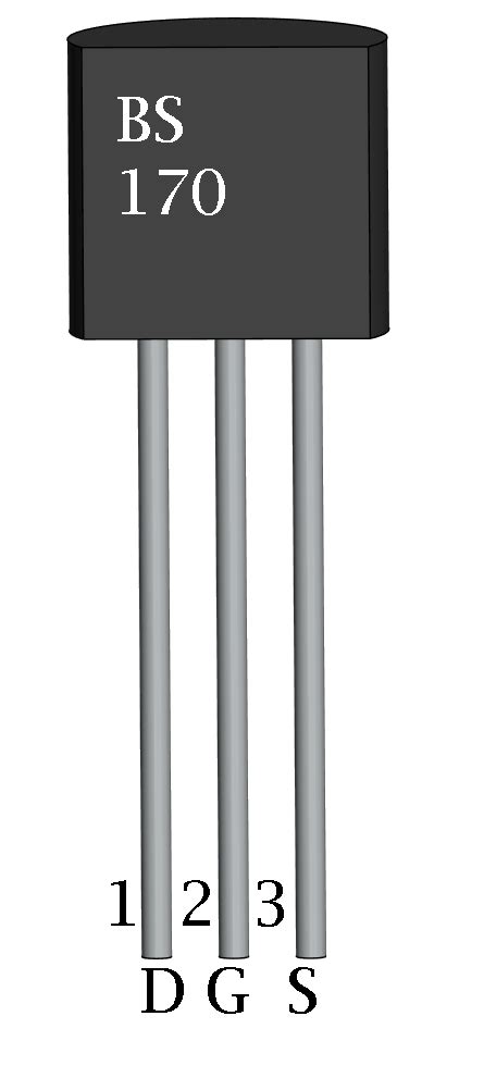 Bs170 N Channel Mosfet Pinout Specifications Equivalent 41 Off