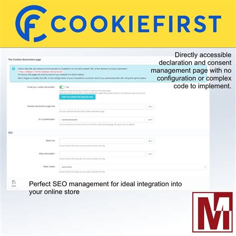 Prestashop Addon Cookiefirst Cookie Consent Management Platform Cmp