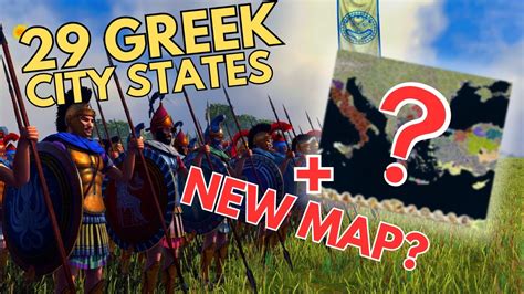 UNCOVER The UNITS Of The NEW 29 Greek City States SNEAK MAP PREVIEW