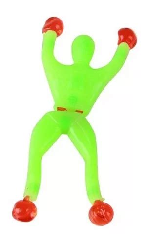 Boneco Homem Ninja Pegajoso Geleca Gruda Parede Kit Un Mercadolivre