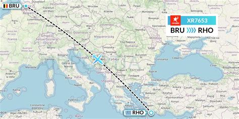 Xr Flight Status Corendon Airlines Europe Brussels To Rhodes Cxi