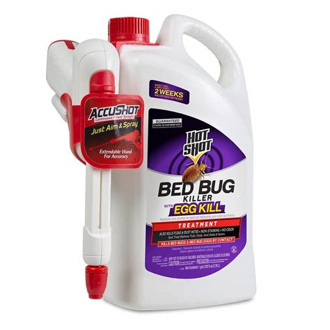 Hot Shot 1 Gal Ready To Use Bed Bug And Flea Killer Treatment With Egg