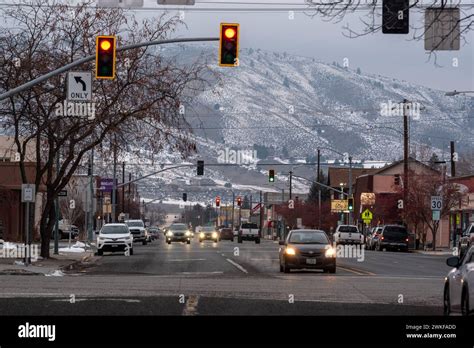 Broadway Street Baker City Oregon Stock Photo Alamy