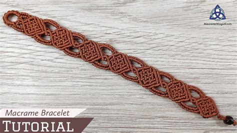 Macrame Bracelet Tutorial Adjusted For Macrame Beginners Youtube