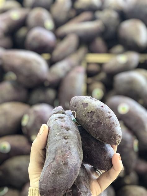 Batata Doce Roxa Orgânica 500g Mundo Bem Orgânico