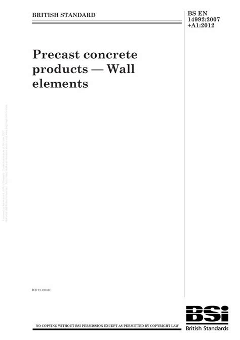 Pdf Precast Concrete Products Wall Elements Dokumen Tips