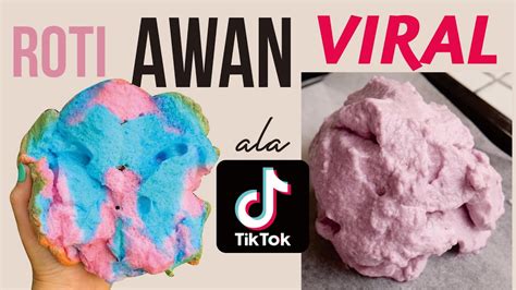 Resep Viral Roti Awan Tiktok 3 Bahan Takaran Sendok Cloud Bread Youtube