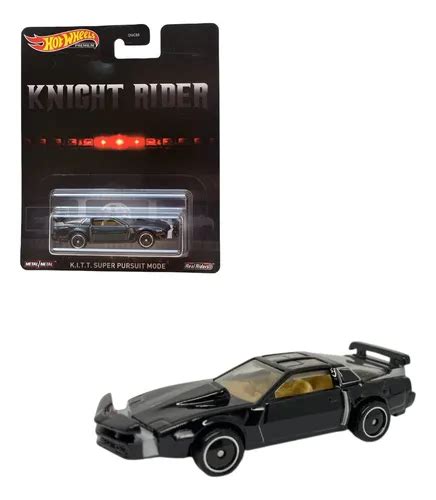 Miniatura Hot Wheels Premium K I T T Super Pursuit Mode Parcelamento Sem Juros