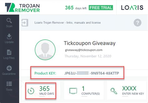 Loaris Trojan Remover Giveaway License Key Full Version Free