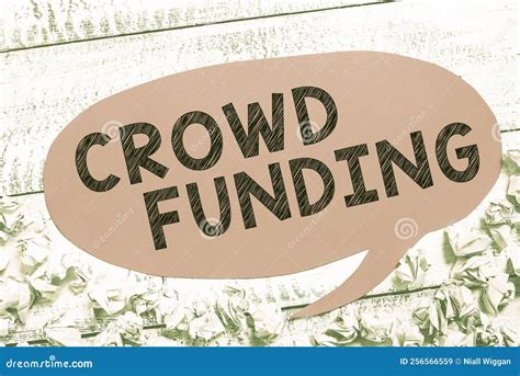 Handwriting Text Crowd Funding Business Idea Fundraising Kickstarter