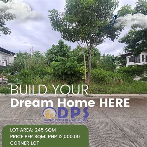 245sqm Lot For Sale In Orange Grove Talomo Davao City Davao Property