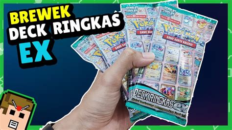 Brewek Deck Ringkas Ex Kartu Pokemon Charizard Lagi Lagi Kartu