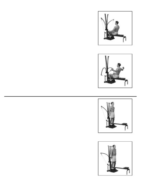 Bowflex Exercises Chart | EOUA Blog