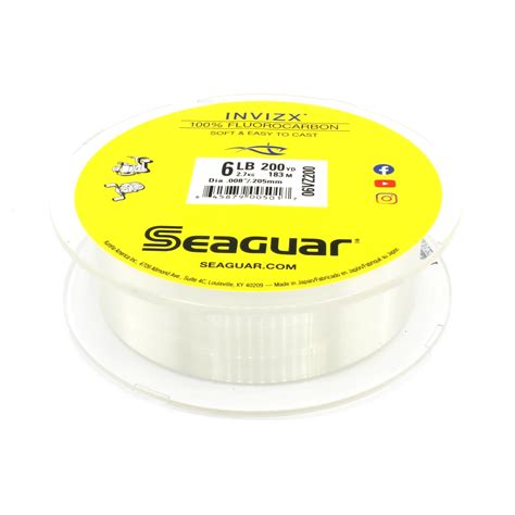 Seaguar Invizx Fluorocarbon Line Bait Finesse Empire