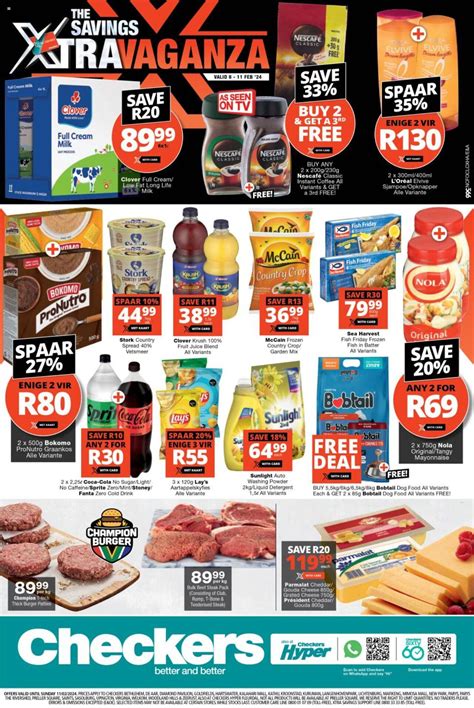 Checkers Northern Cape Savings Xtravaganza 08 02 2024 11 02 2024