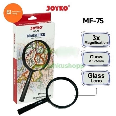 Jual Kaca Pembesar Magnifier Joyko MF 75mm Shopee Indonesia