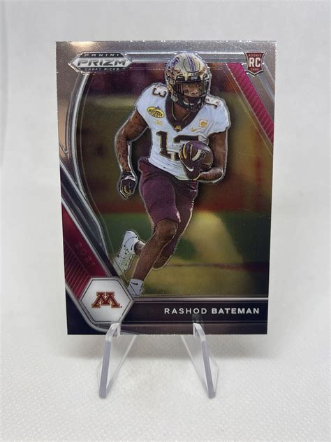 Panini Prizm Draft Picks Rashod Bateman Base Rookie Card Rc