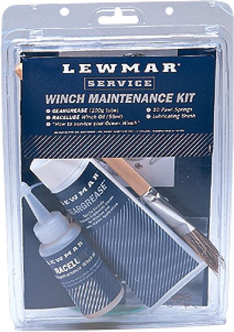 Lewmar Winch Maintenance Kit For Basic Winch Maintenance For Your